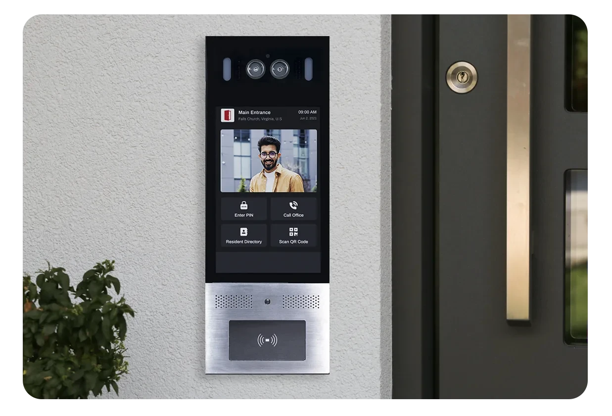 Home security and access control system